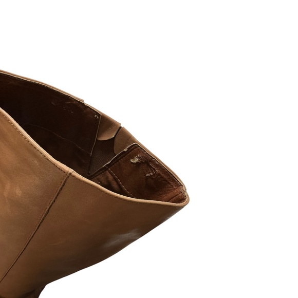 Sam Edelman Fairbank Leather Block Heel Knee High Boots - Picture 5 of 14